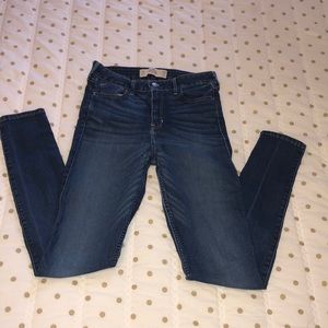 Hollister super skinny high rise jeans